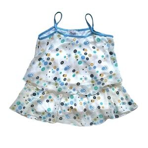 Magic Kids Polka Dot Flowy Skirt & Top Set Size 6 Months